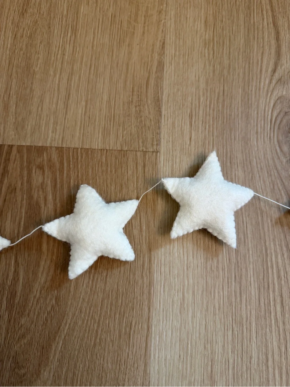 Star Felt Garland 3D